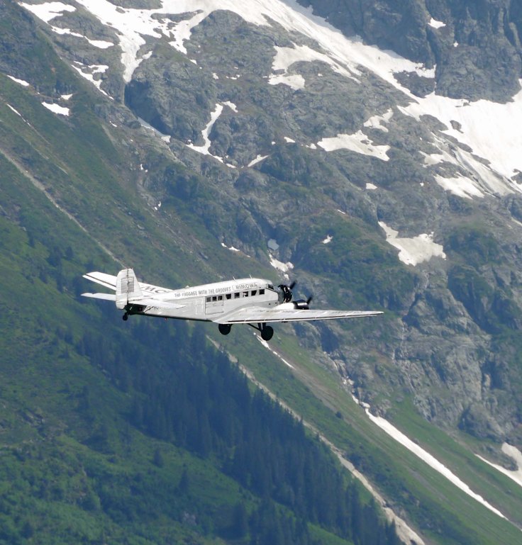 JU-52 Junkers, Murren, Switzerland, MJMcGill