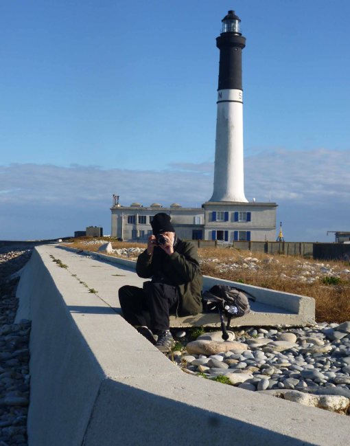Bob Evans and the Sein lighthouse